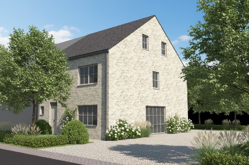 Nieuw te bouwen halfopen woning te Aalter. Nieuw te bouwen halfopen woning te Aalter.